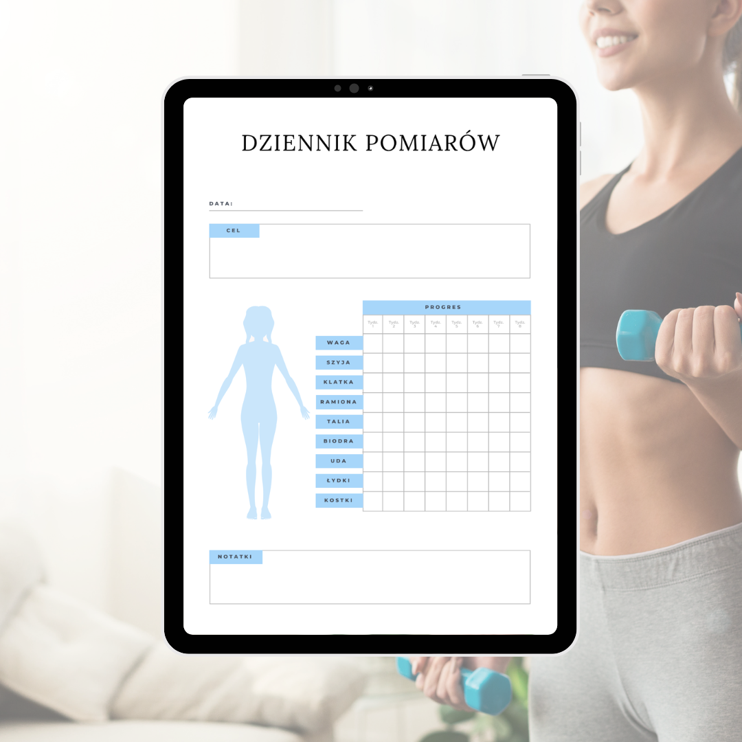 Fit & Focus 365 - Roczny Planer Zdrowia i Wymarzonej Sylwetki