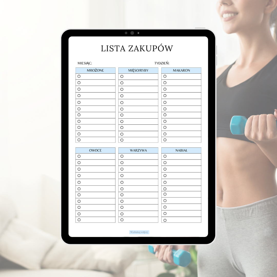 Fit & Focus 365 - Roczny Planer Zdrowia i Wymarzonej Sylwetki