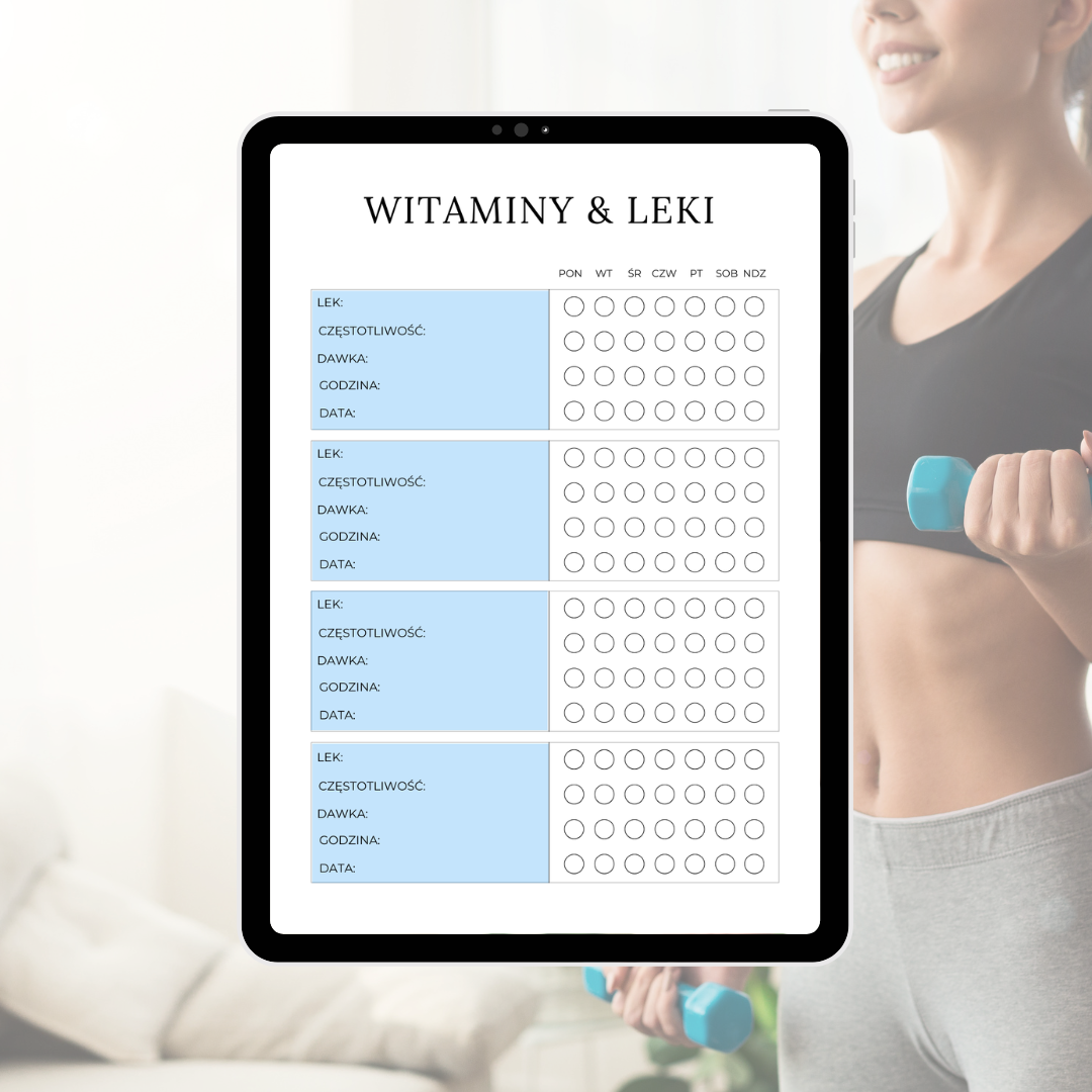 Fit & Focus 365 - Roczny Planer Zdrowia i Wymarzonej Sylwetki