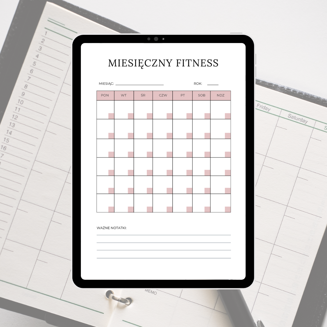 Fitness Planner - Twój plan na formę