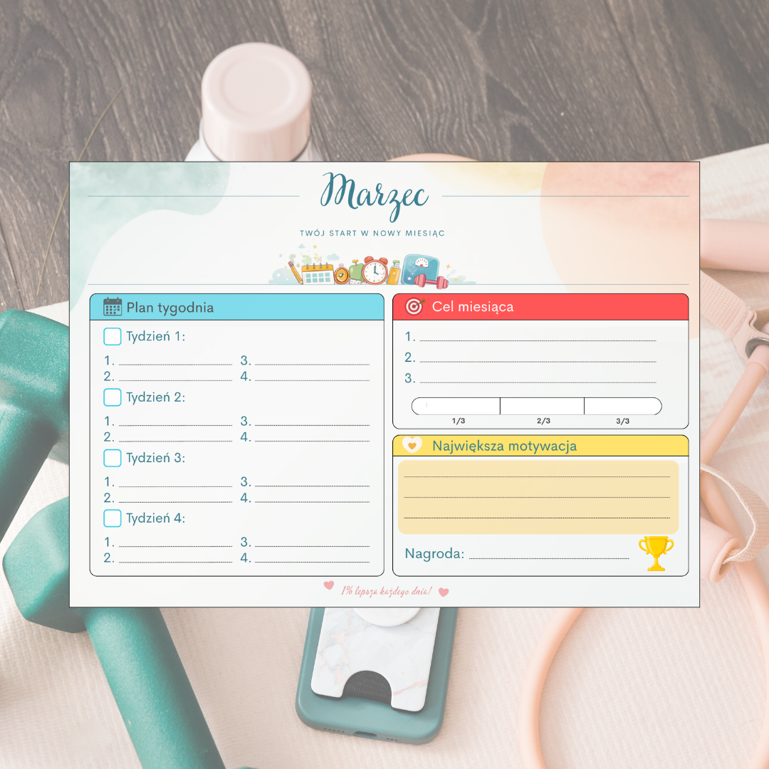 Fit & Focus 365 - Roczny plan na formę