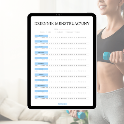 Fit & Focus 365 - Roczny Planer Zdrowia i Wymarzonej Sylwetki