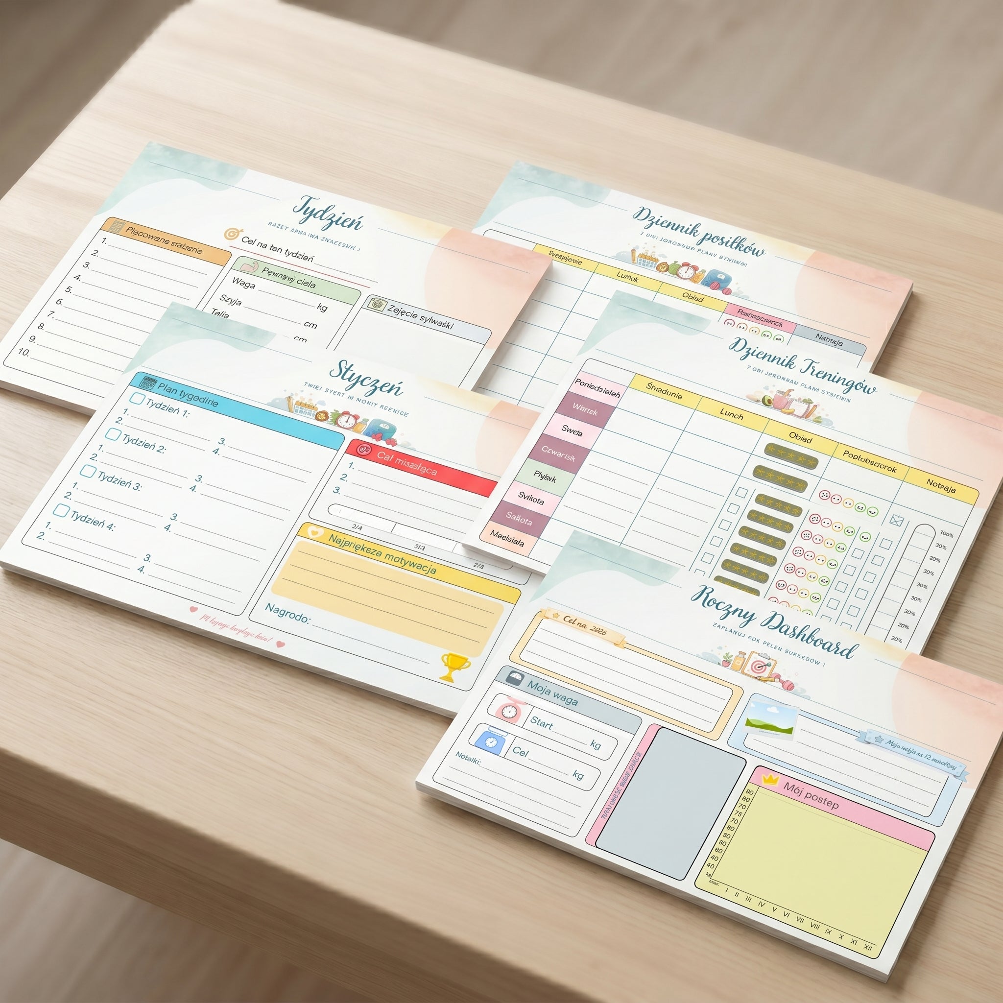 Fit & Focus 365 - Roczny plan na formę